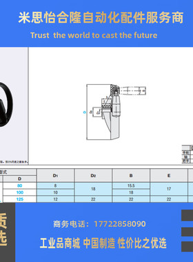 塑胶手轮 C-PHSLNC100/125/160/200