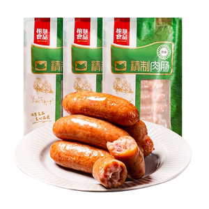 柏慧麻辣黑胡椒精致烤肠500g*3袋