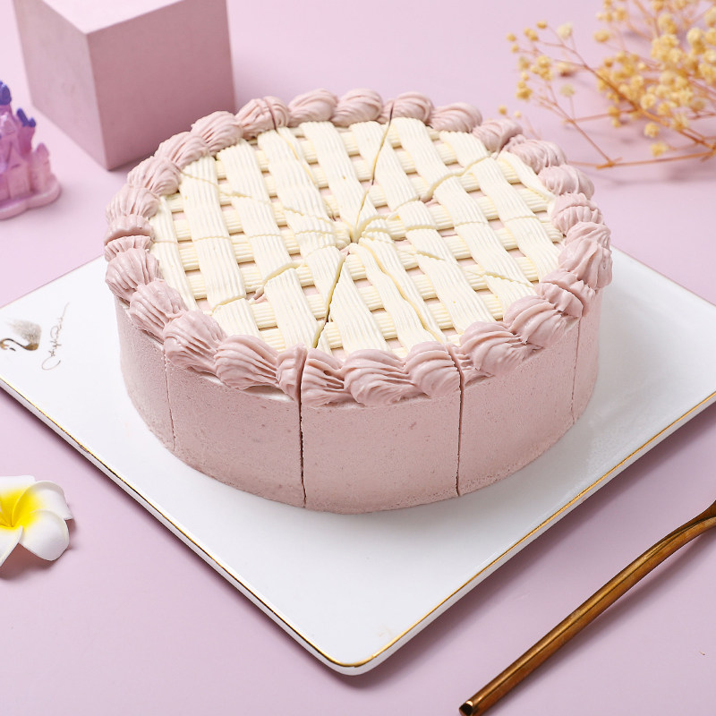 生日蛋糕同城配送深圳上海北京广州成都杭州动物奶油香芋芝士慕斯