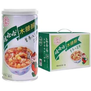 无糖精八宝粥食品糖尿人专用娃哈哈木糖醇八宝粥12罐速食粥代餐
