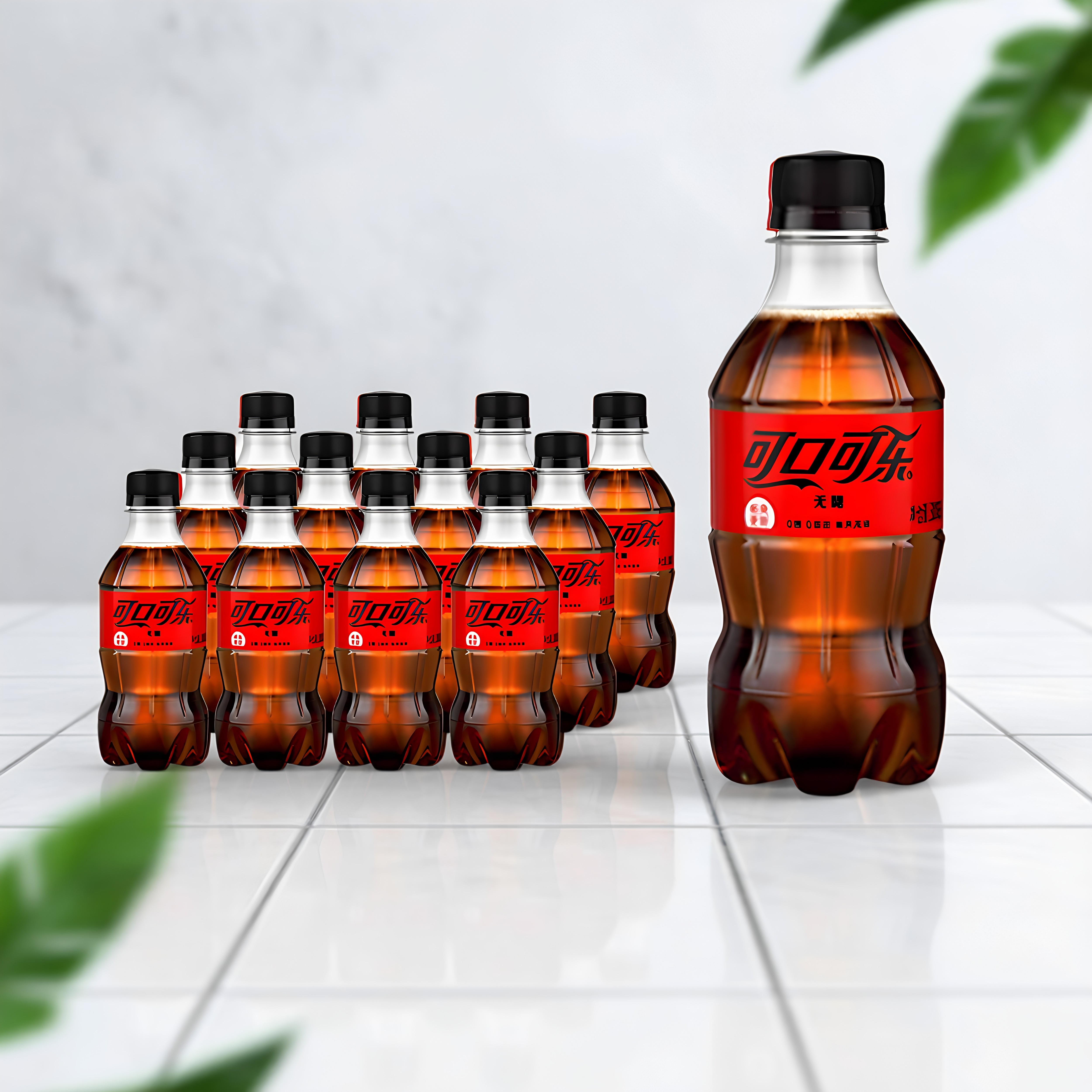 无糖可口可乐小瓶迷你装300ml6瓶饮料便携迷你