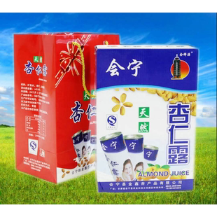 甘肃会宁会师源杏仁露240ml*24罐