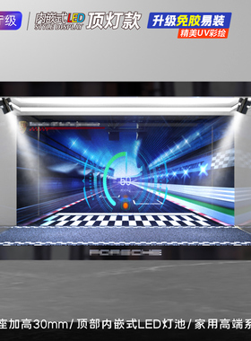 适用乐高42176机械组保时捷GT4遥控车展示盒积木玩具合金框收纳盒