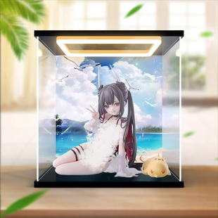 八月恋夏Ver. 初月 手办回灯亚克力收纳盒 碧蓝航线 适用AniGame