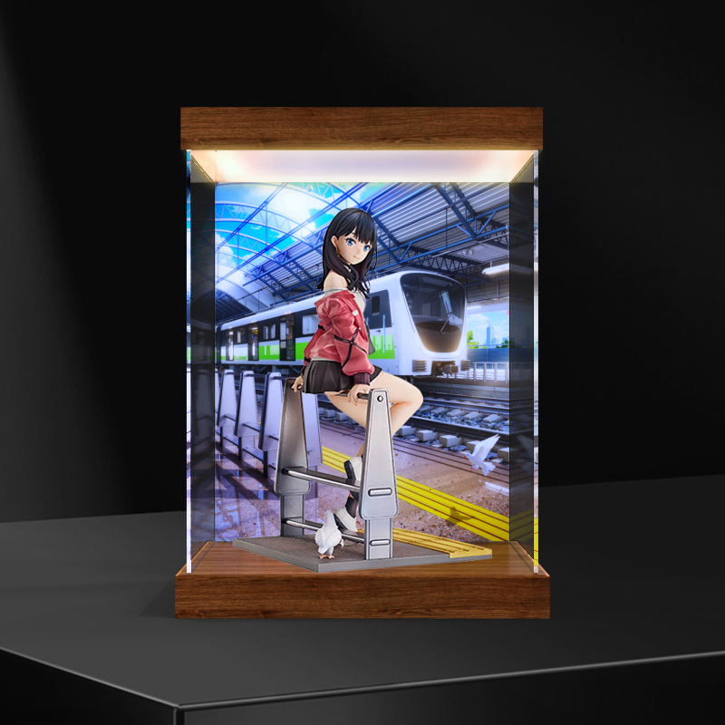 亚克力收纳盒适用于 GSAS 古立特 碧蓝航线 宝多六花晴空车站手办