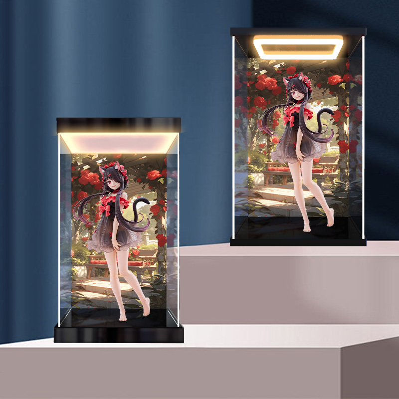 收纳盒适用FuRyu TENITOL TALL 约会大作战 第五季时崎狂三手办