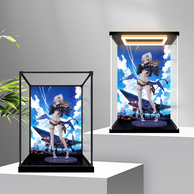 灯光亚克力收纳盒适用良笑社命运 冠位指令 裁定者-梅柳齐娜手办