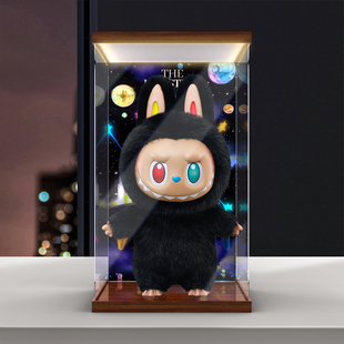 贝格宝适用泡泡玛特The monsters 10周年 zimomo搪胶大娃 收纳盒