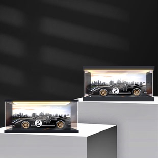 适用乐高42223福特GT40 收纳盒 MKII赛车机械模型玩具亚克力彩绘款