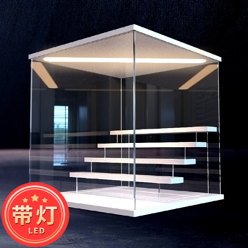 展示盒亚克力展示架透明