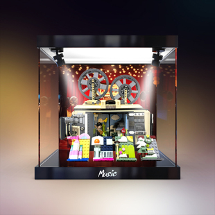 适用Keeppley周杰伦官方二次元形象周同学第3弹模型亚克力收纳盒