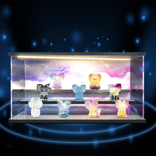 YOKI瞬间系列盲盒玩具透明收纳盒