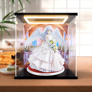 贝格宝适用角川KDcolle Angel Beats!立华奏婚纱手办灯光收纳盒