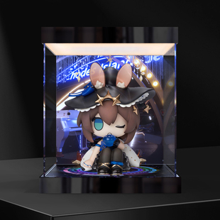 适用明日方舟 MINI系列Q版手办 阿米娅 寰宇独奏亚克力收纳展示盒