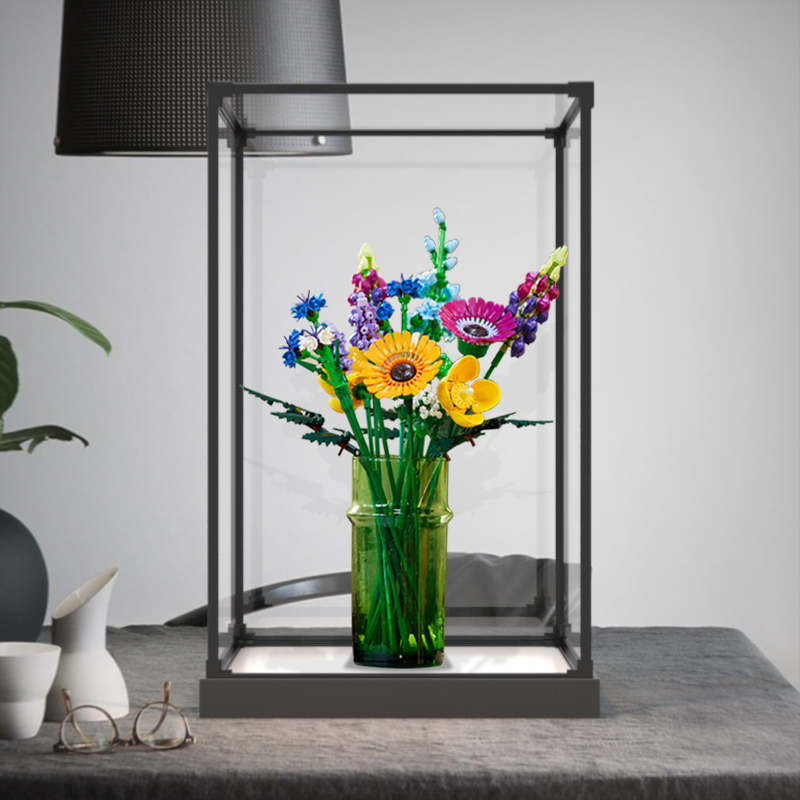 亚克力收纳盒乐高10313繁花