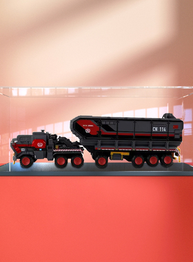 亚克力展示盒流浪地球CN171-11箱式运输车模型收纳盒手办防尘盒子