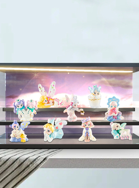 寻找独角兽 AAMY少女心事系列盲盒场景展示盒潮玩摆件手办收纳盒