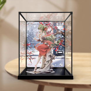 贝格宝适用GSC 初音未来 梅花三弄 1/7比例 手办模型亚克力收纳盒