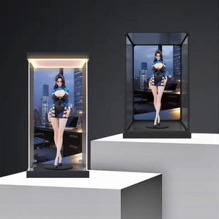 适用Super 创新紫罗兰芬香素体&温感漆 井上鸢 手办亚克力收纳盒