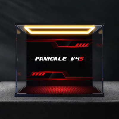 适用 机械组 42202杜卡迪 PanigaleV4S 摩托车亚克力回型灯收纳盒