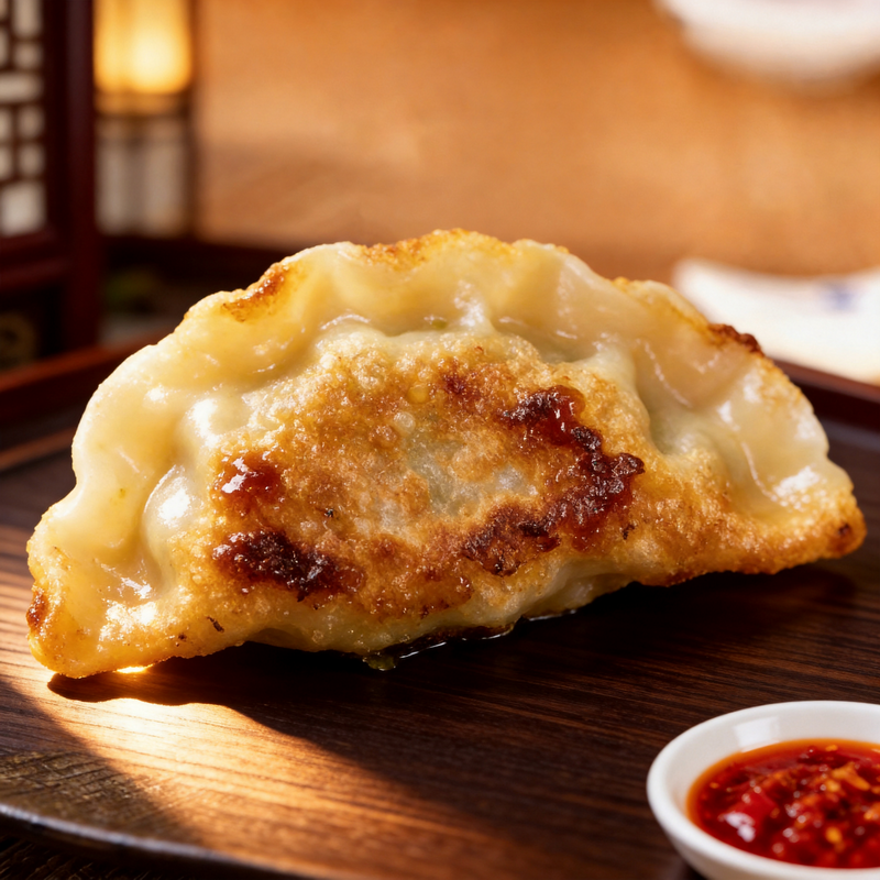 添运楼霸王煎饺玉米饺子早茶点心速冻猪肉玉米大锅贴空气炸锅饺子