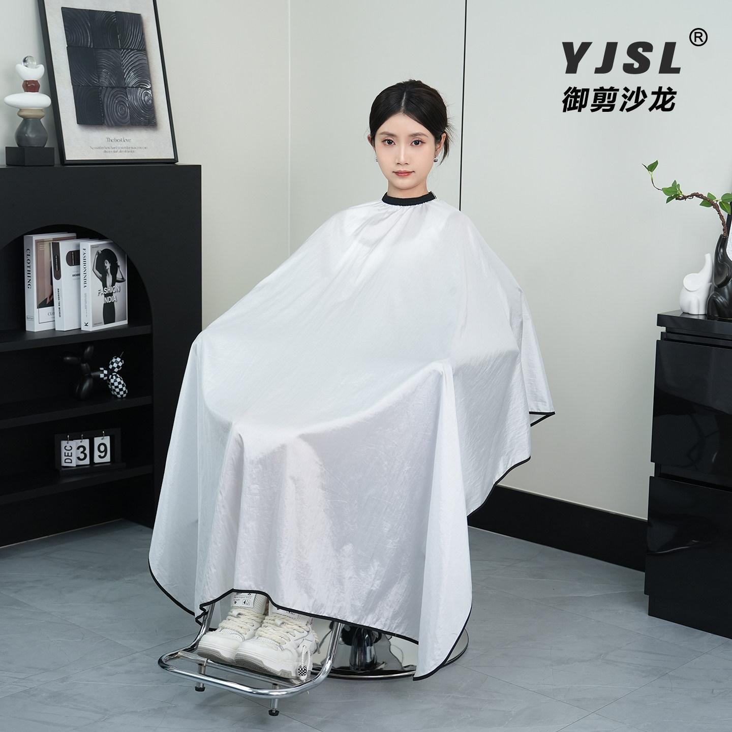 理发围布理发围布不沾发专用剪发剃头围裙专业高档美发店发型师