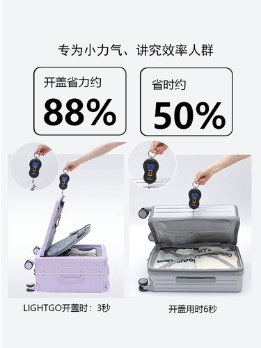 Вместительный и большой чемодан, алюминиевый кейс, 20 дюймов