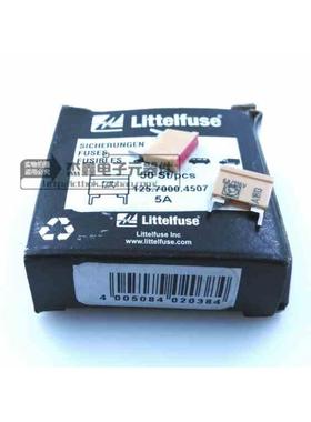 德国PUDENZ 力特 125.7000.4507 FUN MINI小型汽车保险片 125V 5A