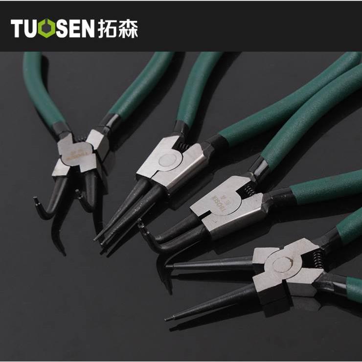 7寸卡簧钳子内卡钳外卡黄钳卡环钳子挡圈钳卡黄钳弹簧钳内弯 帅越