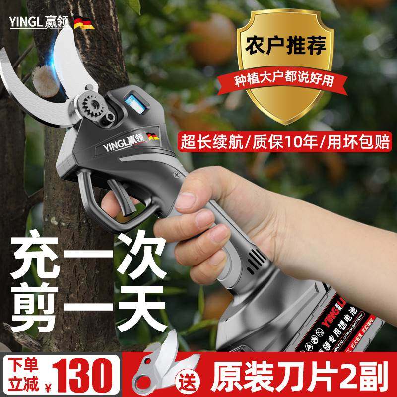 电动剪刀果树充电式修剪树枝锂电池园艺剪子修枝剪树剪刀剪枝神器,ZIPPO/瑞士军刀/眼镜,酒具,淘宝优惠券,粉丝福利购,淘宝优惠卷