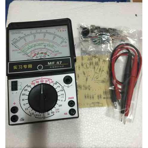 MF-47/MF47型指针式万用表散件/万能表电子制作套件 教学实习专用