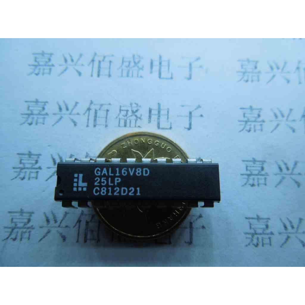 全新原装 GAL16V8D-25LP