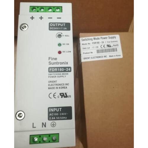 全新原装FINE SUNTRONIX韩国华仁开关电源FDR240-24 FDR240-12