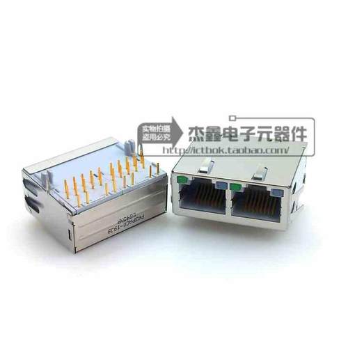 P63PAC0-19J9 SpeedTech宣德RJ45网口集成连接器10/100/1000BASE