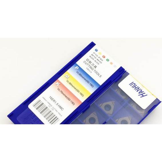 台湾翰辉HANHUI 螺纹刀片16ER AG60 1.0 1.5 2.5 3.0 11W 14W HMC