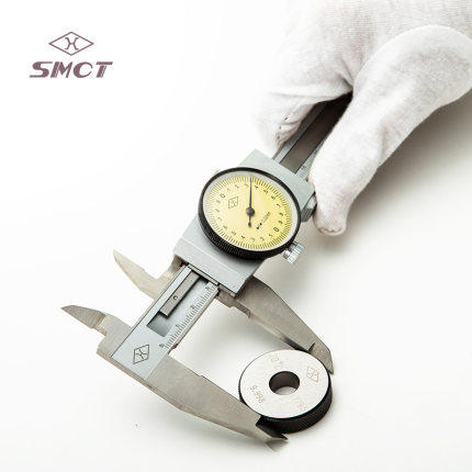 上量/SMCT闭式带表卡尺0-150-200 0.01游标代表卡尺高精度卡尺