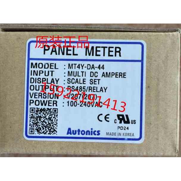 AUTONICS韩国奥托尼克斯面板表MT4Y-DA-44 MT4Y-DA-43 MT4Y-DA-42
