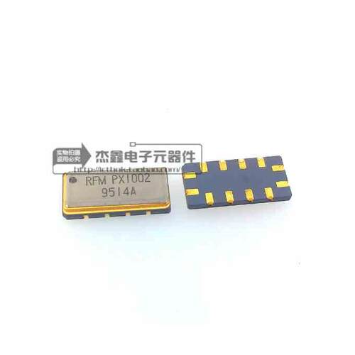 RFM PX1002 86.85MHZ 贴片SAW信号调节滤波器 带宽25kHz 插损3dB
