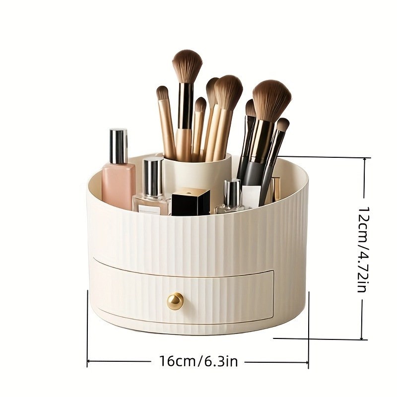 桌面收纳盒化妆刷收纳筒化妆品置物架梳妆台眼影刷子口红盒笔筒