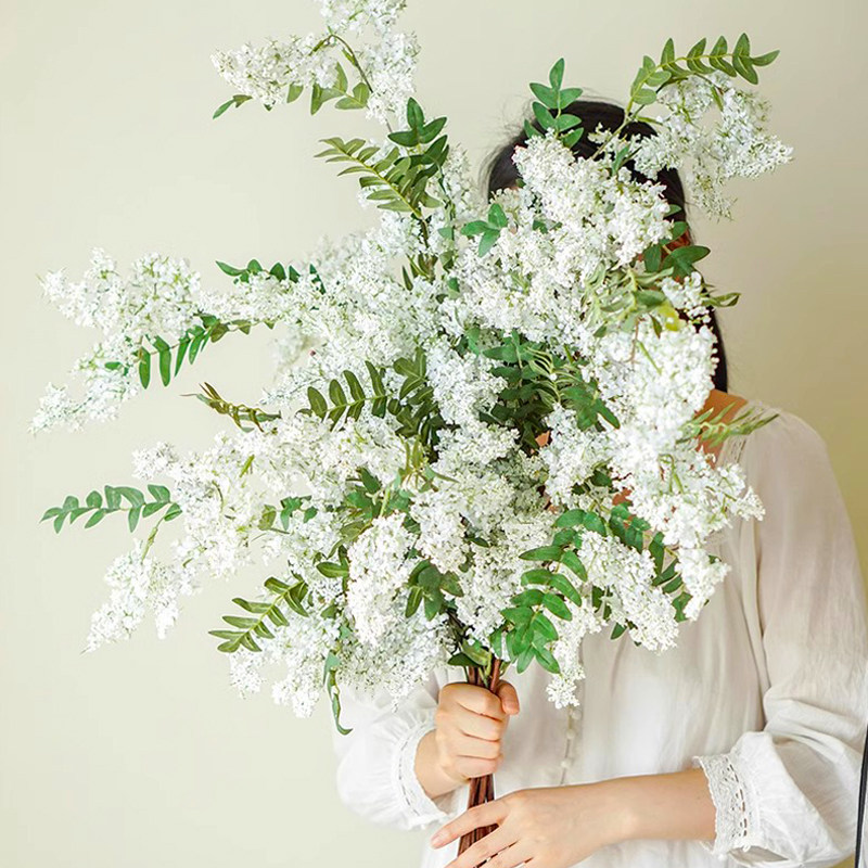 槐蕊仿真花高级感逼真假