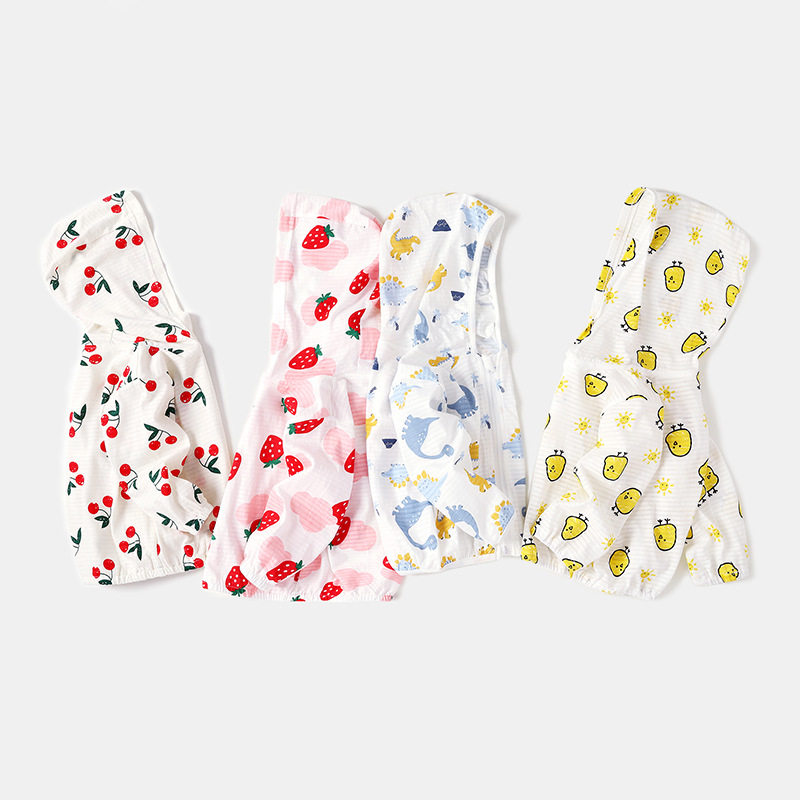 婴儿防晒衣夏季薄款小宝宝衣服女童外套纯棉开衫儿童小童男童夏装