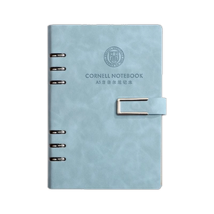 A4康奈尔5r记忆法活页笔记本本子B5高颜值简约大学生考研法考大号加厚可拆卸活页纸替芯初中生活页本A5记事本