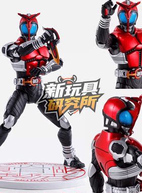 假面骑士shf真骨雕 甲斗基础形态 kabuto 10周年成品手办玩具模型