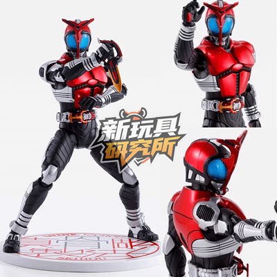假面骑士shf真骨雕 甲斗基础形态 kabuto 10周年成品手办玩具模型