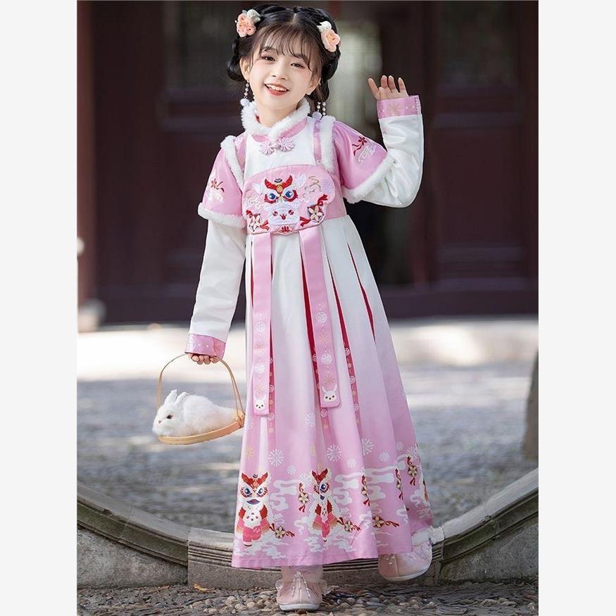 汉服女童冬款儿童古装女