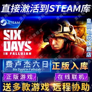 Steam正版费卢杰六日在线联机国区全球区正版Six Days in Fallujah电脑PC中文游戏