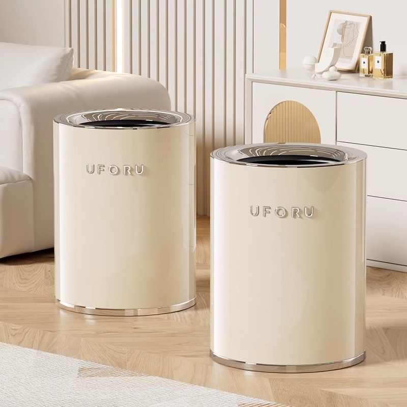 垃圾桶家用客厅卧室轻奢高档纸篓