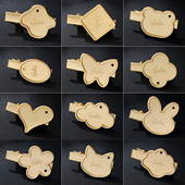 非遗手工宋锦diy发夹带盖底胚底托鸭嘴夹爱心小动物发饰合金配件