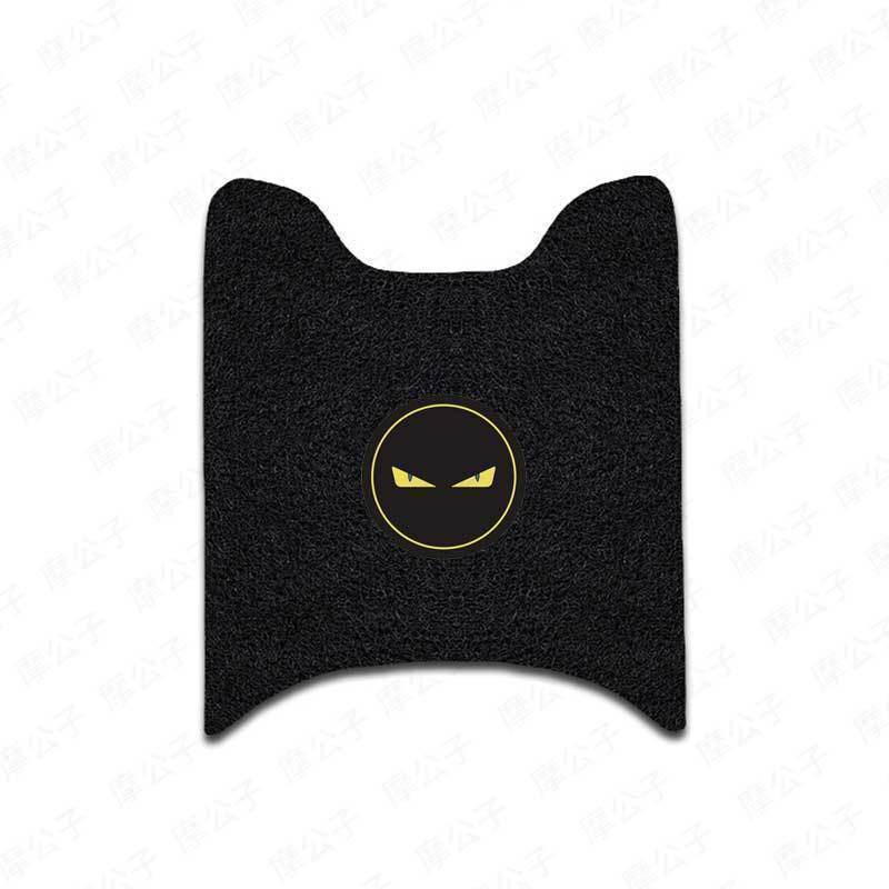 适用于九号电动车E系列丝圈脚垫E80C卡通E100L脚踏垫E70C改装配件