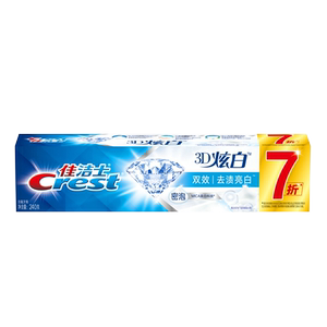佳洁士牙膏亮白炫白清新口气
